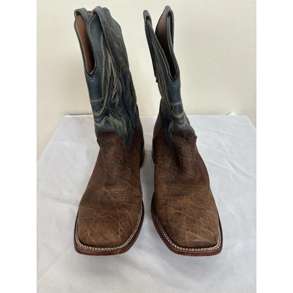Cody James Elephant Print Western Boot Brown Mens Size 12D Mens